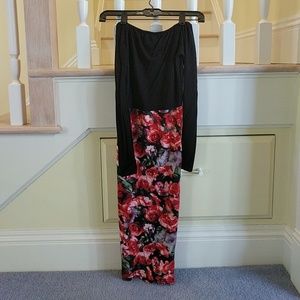 ASOS Two toned off the should dress